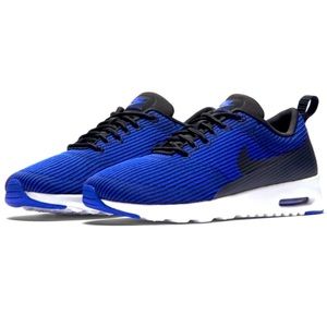 Nike Air Max Thea Jacquard Sneakers Shoes Blue Black 6 NWOT